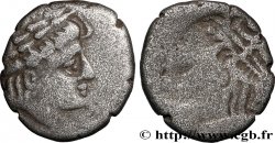 ALLOBROGES (Région du Dauphiné) Denier au cervidé, tête à droite - incus