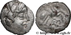 PICTONS / BITURIGES / CARNUTES - CENTRE-OUEST, Incertaines Drachme au cavalier et au fleuron