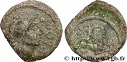 GALLIA - SANTONES / MID-WESTERN, Unspecified Bronze au lion VRIDO.RVF