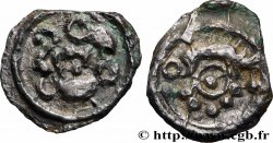 SUESSIONS (région de Soissons) Potin au sanglier, au torque et aux globules