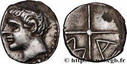 MASSALIA - MARSEILLE Obole MA, tête à gauche avec frange, dite “à la tête de Pompée”