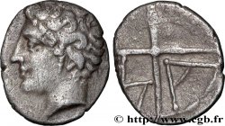 MASSALIA - MARSEILLE Obole MA, tête à gauche