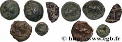 LOTS Lot de 5 monnaies gauloises