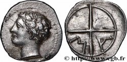 MASSALIA - MARSEILLE Obole MA, tête à gauche