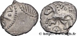 GALLIA - ALLOBROGES (Dauphiné area) Denier VOL au cheval et à la rouelle