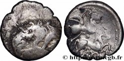 PICTONS / BITURIGES / CARNUTES - CENTRE-OUEST, Incertaines Drachme aux deux chevaux - série A1
