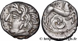 CARNUTES (Région de la Beauce) Drachme au loup et au cheval