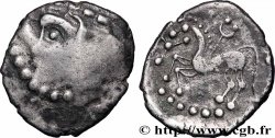 GALLIA - SANTONES / MID-WESTERN, Unspecified Drachme à la couronne en chevrons