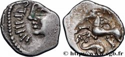EDUENS, ÆDUI (BIBRACTE, Area of the Mont-Beuvray) Denier ATPILI.F ORCETIRIX