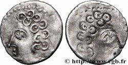 SÉQUANES (Région de Besançon) Denier SEQVANOIOTVOS, frappe incuse