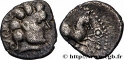 EDUENS, ÆDUI (BIBRACTE, Area of the Mont-Beuvray) Denier à la lyre