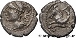 ALLOBROGES (Région du Dauphiné) Denier à l’hippocampe, tête à gauche