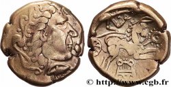 SÉNONS (région de Sens) Statère en électrum à la lyre, type de Chenôves