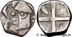 VOLQUES TECTOSAGES (région de Toulouse) Drachme “à la tête cubiste”, S. 1