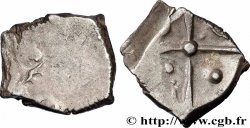 CADURQUES (région de Cahors) Drachme “à la tête triangulaire”, S. 120