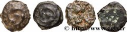 LINGONS (Région de Langres) Lot de 2 potins aux trois poissons