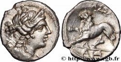 MASSALIA - MARSEILLE “Drachme légère” ou tétrobole, lion à gauche