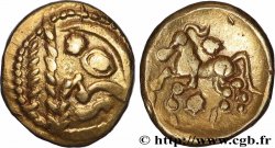 BELLOVACI Gold stater with star, horse left