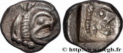 MASSALIEN - MARSEILLES Hémiobole du trésor d&nbsp;Auriol à la tête de griffon et à la tête de lion à droite fST/fVZ