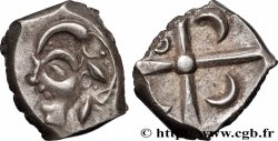 GALLIA - SOUTH WESTERN GAUL - VOLCÆ TECTOSAGES (Area of Toulouse) Drachme “à la tête cubiste”, Série précoce aux lunules