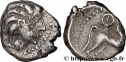 ÉDUENS (BIBRACTE, région du Mont-Beuvray) Denier à la lyre