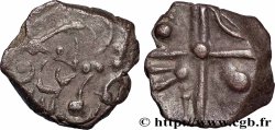 CADURQUES (région de Cahors) Drachme “à la tête triangulaire”, S. 120