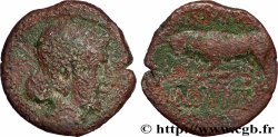 RÈMES (Région de Reims) Bronze GERMANVS INDVTILLI au taureau (Quadrans)
