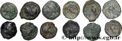 MASSALIA - MARSEILLES Lot de 6 de petits bronzes