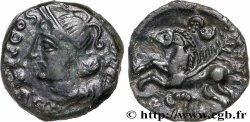 VÉLIOCASSES (Région du Vexin normand) Bronze SVTICOS, classe III à la tête casquée