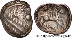 BELLOVAQUES (Région de Beauvais) Quart de statère d argent à l astre