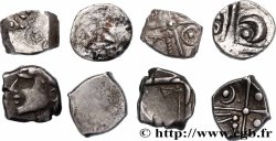 LOTS Lot de 4 drachmes à la croix lot