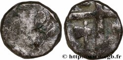 GALLIEN - SÜDWESTGALLIEN - VOLCÆ TECTOSAGES (Region die Toulouse) Drachme “à la tête cubiste”, S. 1
