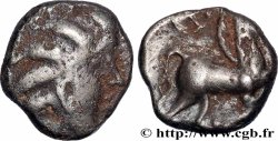 EDUENS, ÆDUI (BIBRACTE, Area of the Mont-Beuvray) Denier à la lyre