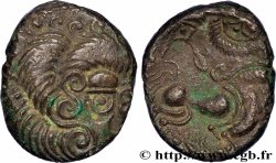 CORIOSOLITÆ (Area of Corseul, Cotes d&nbsp;Armor) Statère de billon, classe III au nez en epsilon XF