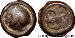 BITURIGES CUBI, UNSPECIFIED Potin au swastika