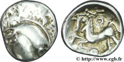 ÉDUENS (BIBRACTE, région du Mont-Beuvray) Denier à la tête casquée