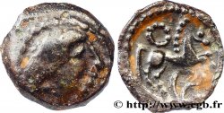 CENTRE-OUEST ou PICTONS (région de Poitiers) Bronze au cheval, BN. 4298