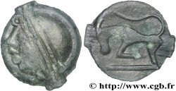 SÉGUSIAVI - SEQUANI (Region die Forez) Potin à la grosse tête et au bandeau triple, DT. 3089