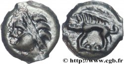 GALLIA BELGICA - REMI (Región de Reims) Potin à la tête d’indien, classe Ia