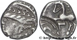 ALLOBROGES (Région du Dauphiné) Denier au cheval galopant et au “caducée”
