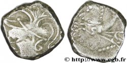 ALLOBROGES (Région du Dauphiné) Denier à l’hippocampe, tête à gauche