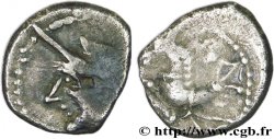 GALLIA - ALLOBROGES (Area of the Dauphiny) Denier à l’hippocampe, tête à gauche