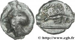 GALLIEN - BITURIGES CUBI (Region die Bourges) Potin au taureau chargeant