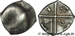 VOLQUES TECTOSAGES (région de Toulouse) Drachme de style hybride entre “cubiste et romanisé”, S. 70 - 376 TTB+