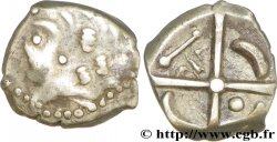 GALLIEN - SÜDWESTGALLIEN - LONGOSTALETES (Region die Narbonna) Drachme “au style languedocien”, S. 276 dégénérée SS/fVZ
