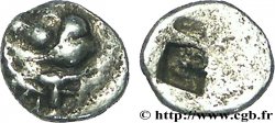 MASSALIA - MARSEILLE Hémiobole du type du trésor d&nbsp;Auriol, indéterminé
