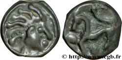 GALLIA - SENONES (Región de Sens) Potin à la tête “d’indien”