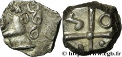 GALLIA - SUODESTE DE LA GALLIA - SOTIATES (Región de Sos) Drachme &nbsp;à la tête bouclée du Causé&nbsp;, S. 239