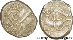 ALLOBROGES (Région du Dauphiné) Denier à l’hippocampe, tête à droite TTB