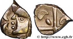 VOLQUES TECTOSAGES (région de Toulouse) Drachme “à la tête cubiste”